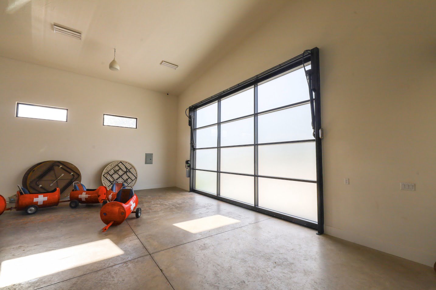 ‘Garage Mahal’, Glass Door